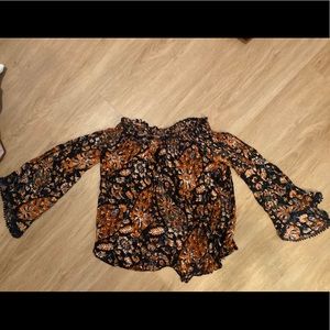 Abercrombie and Fitch off the shoulder shirt